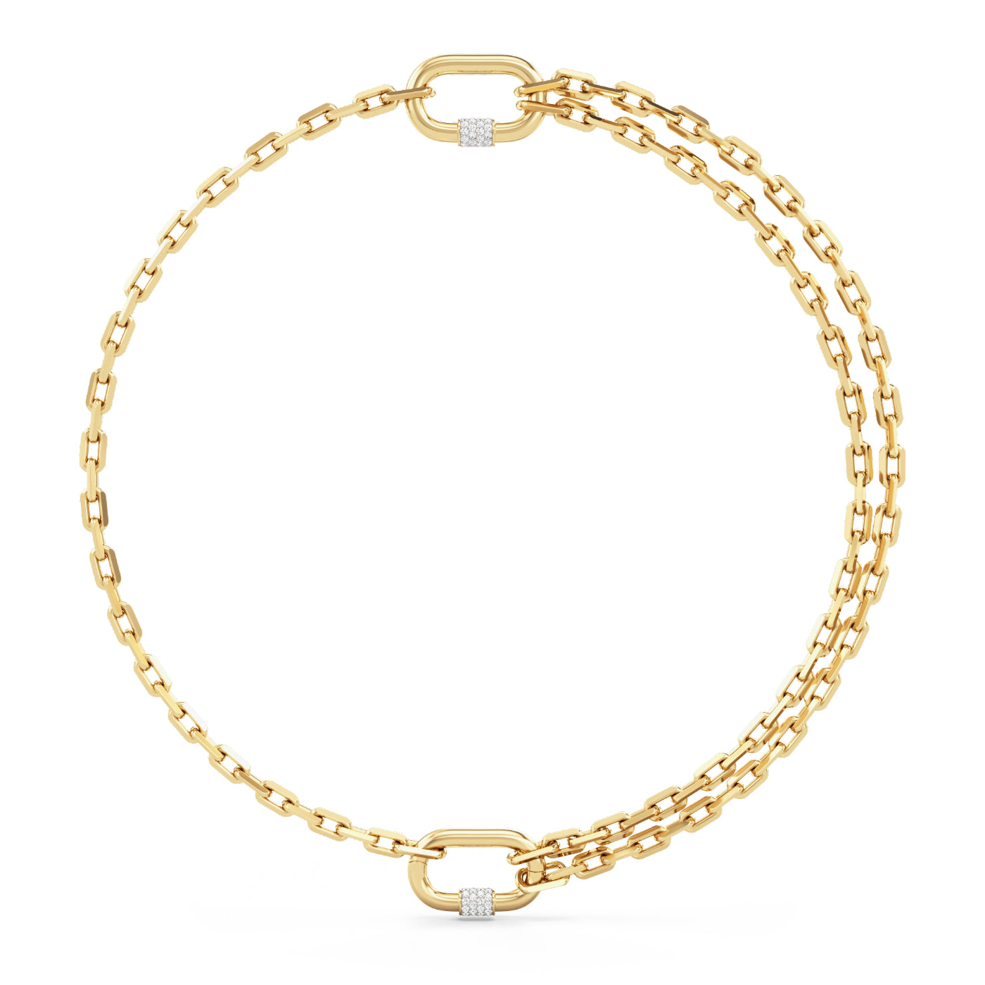 Modular Screw Chain Bracelets