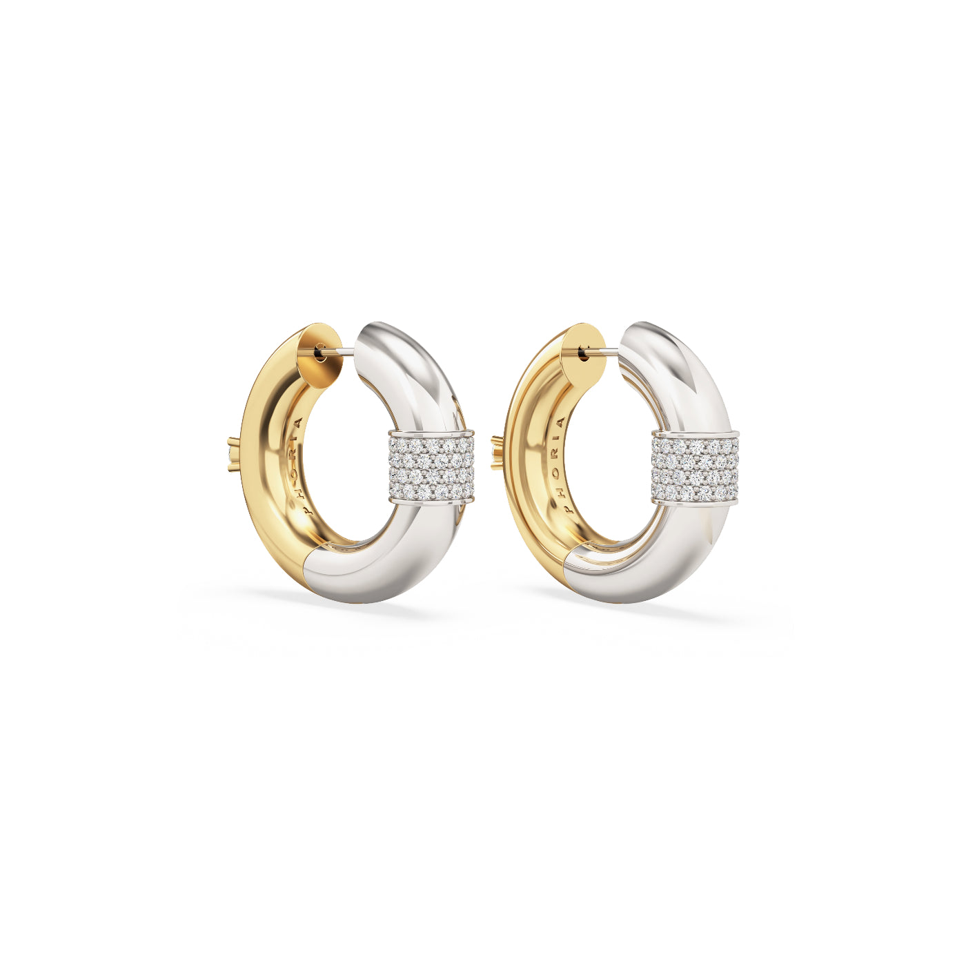 Powerplay Hoop Earrings