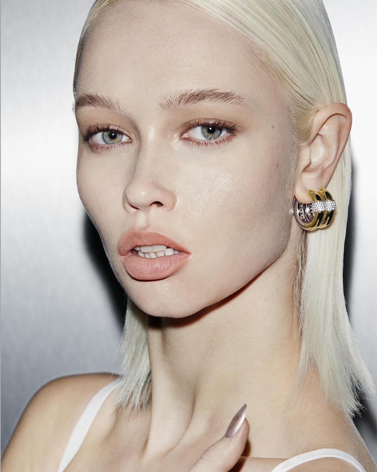 Powerplay Hoop Earrings