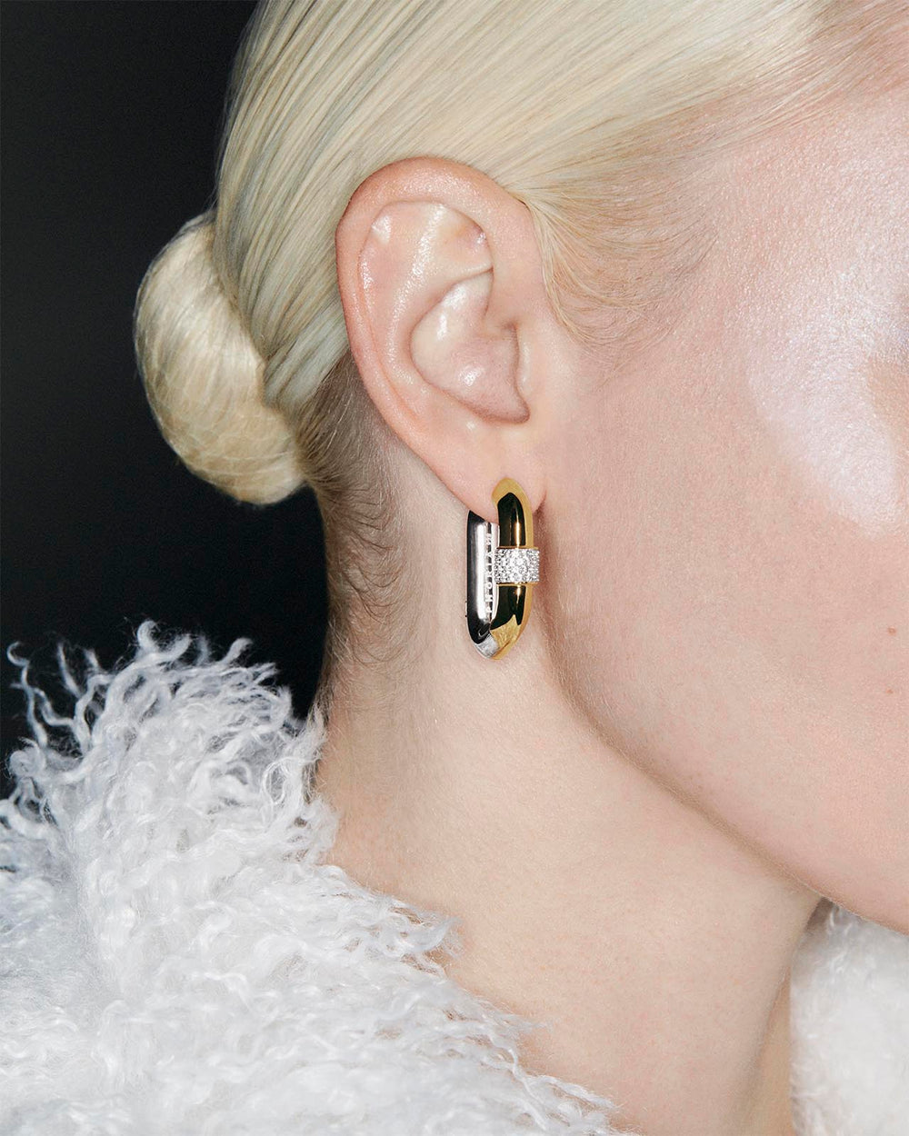Vice Carabiner Hoop Earrings
