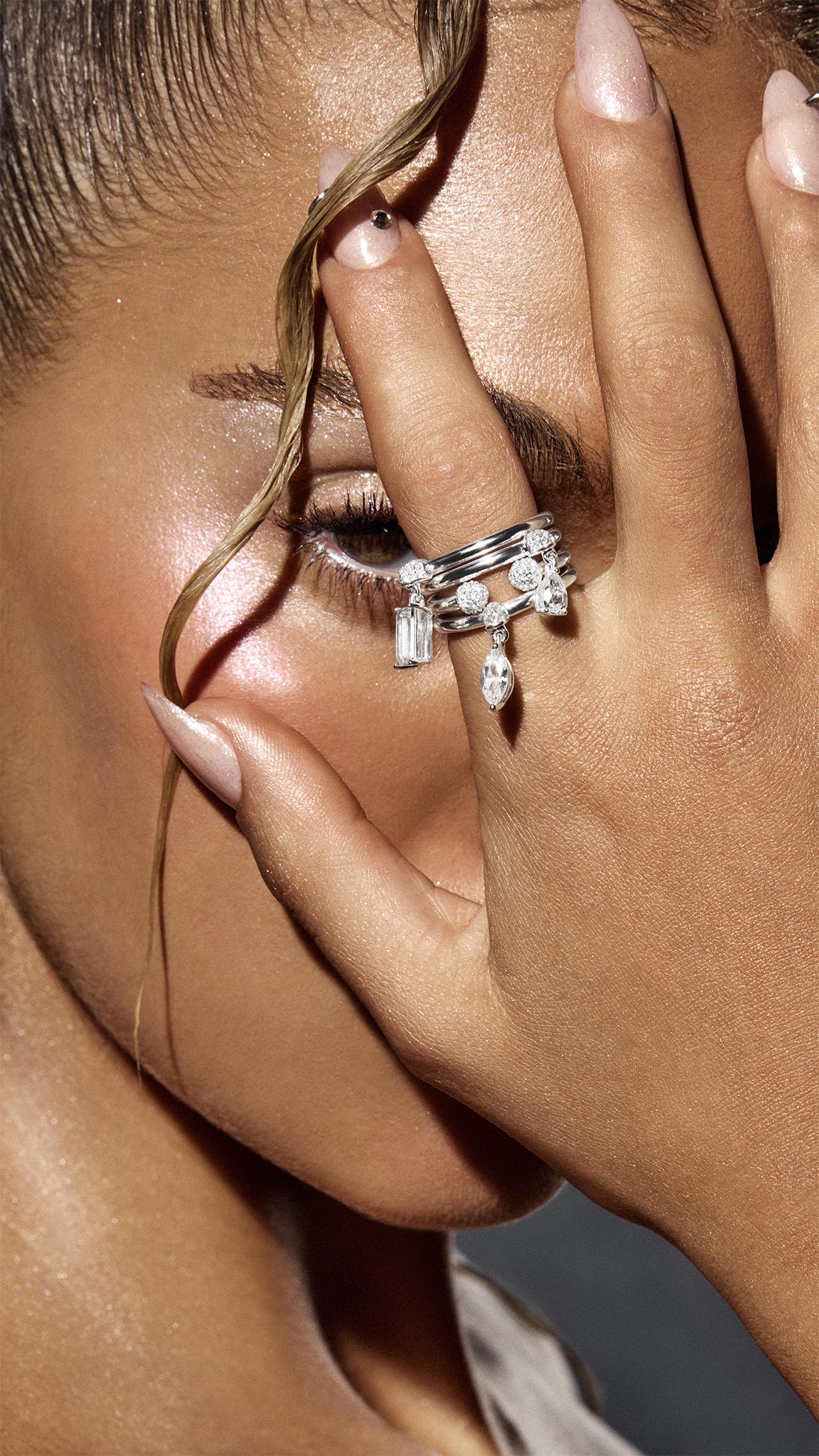 Marquise Drop Ring