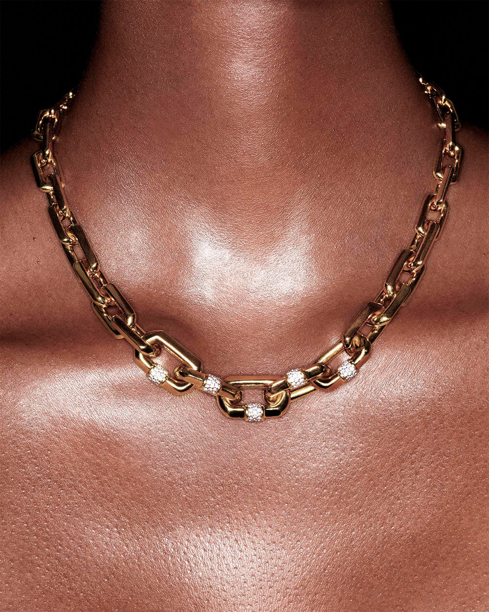 Runaway Graduated Choker Necklace