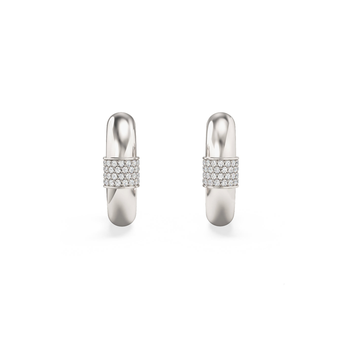 Powerplay Hoop Earrings