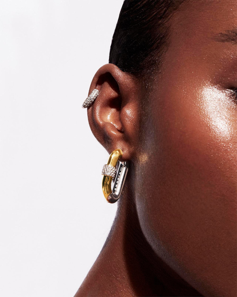 Vice Carabiner Hoop Earrings