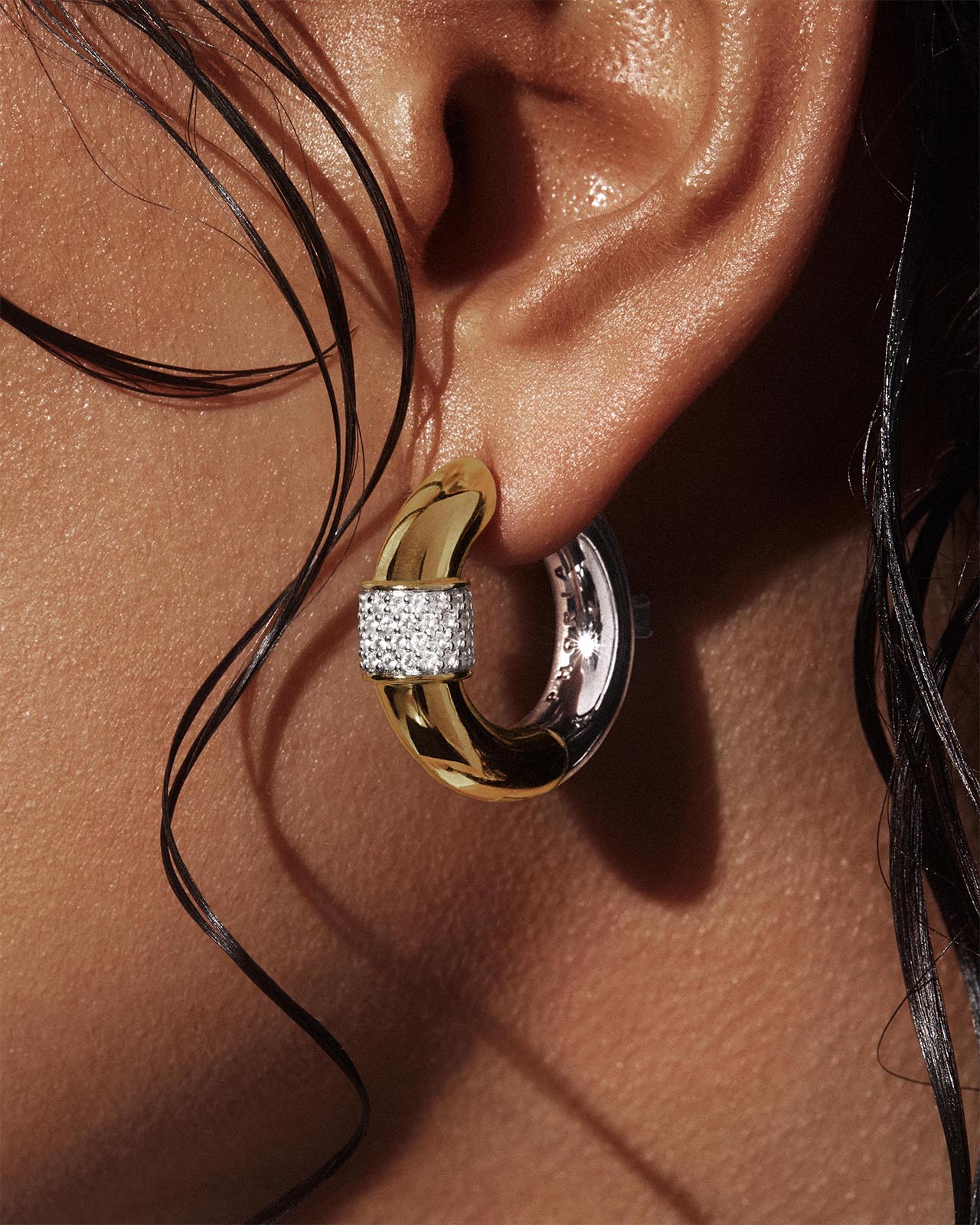 Powerplay Hoop Earrings