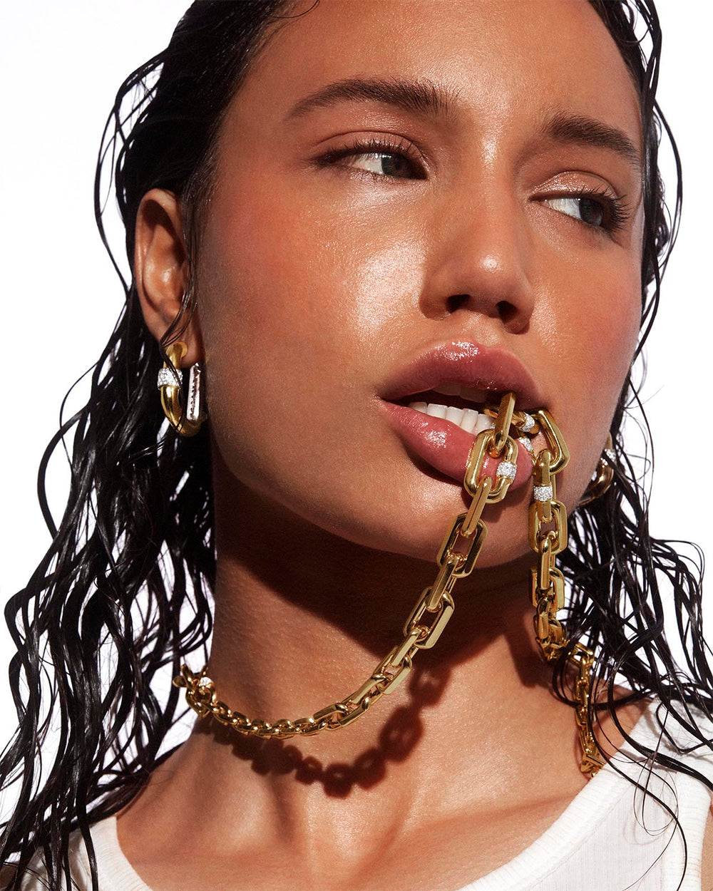 Runaway Graduated Choker Necklace