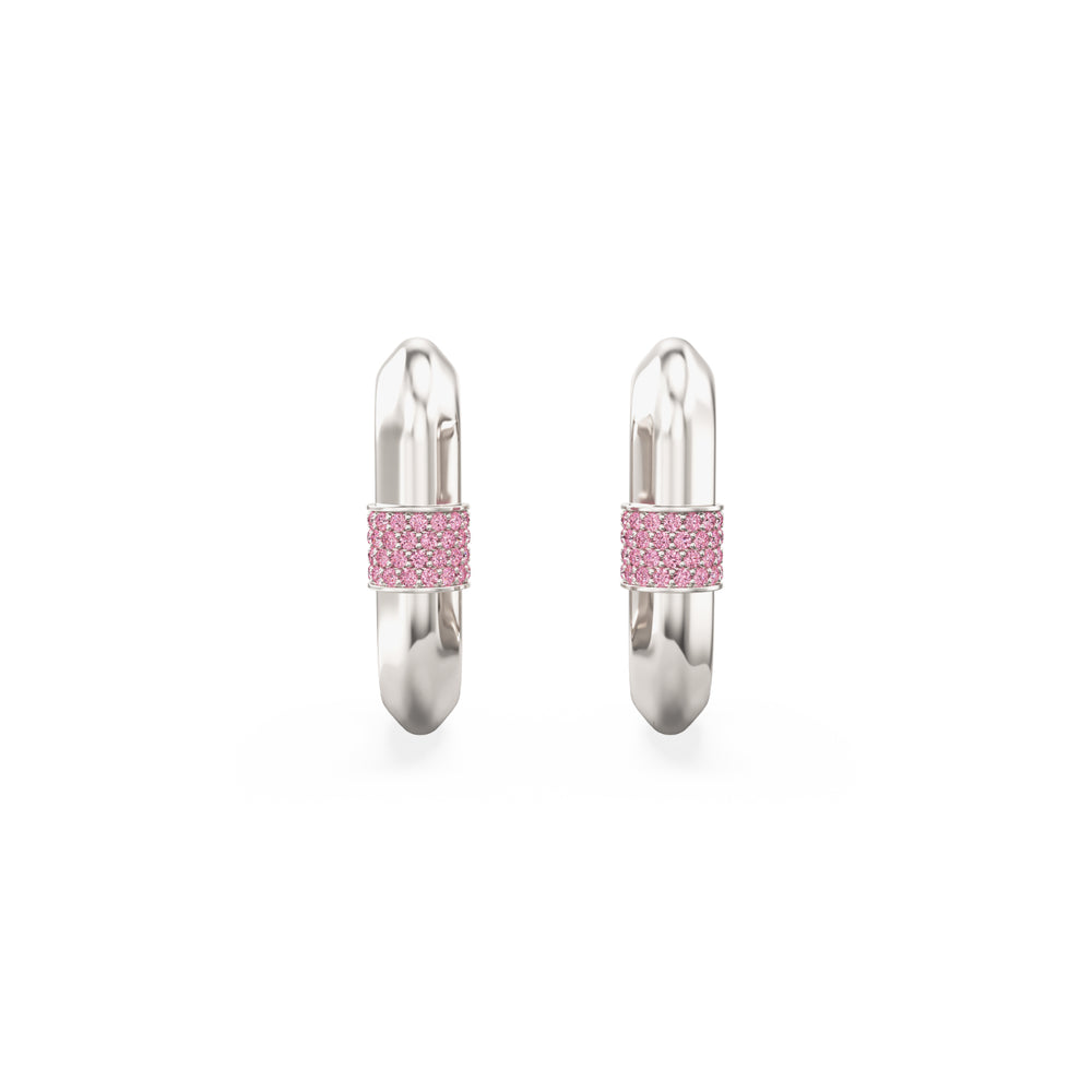 Vice Carabiner Hoop Earrings