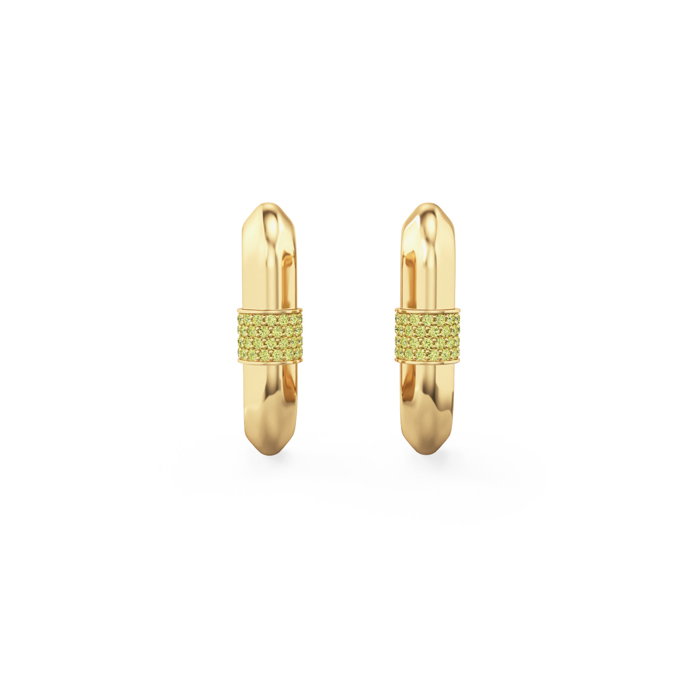 Vice Carabiner Hoop Earrings