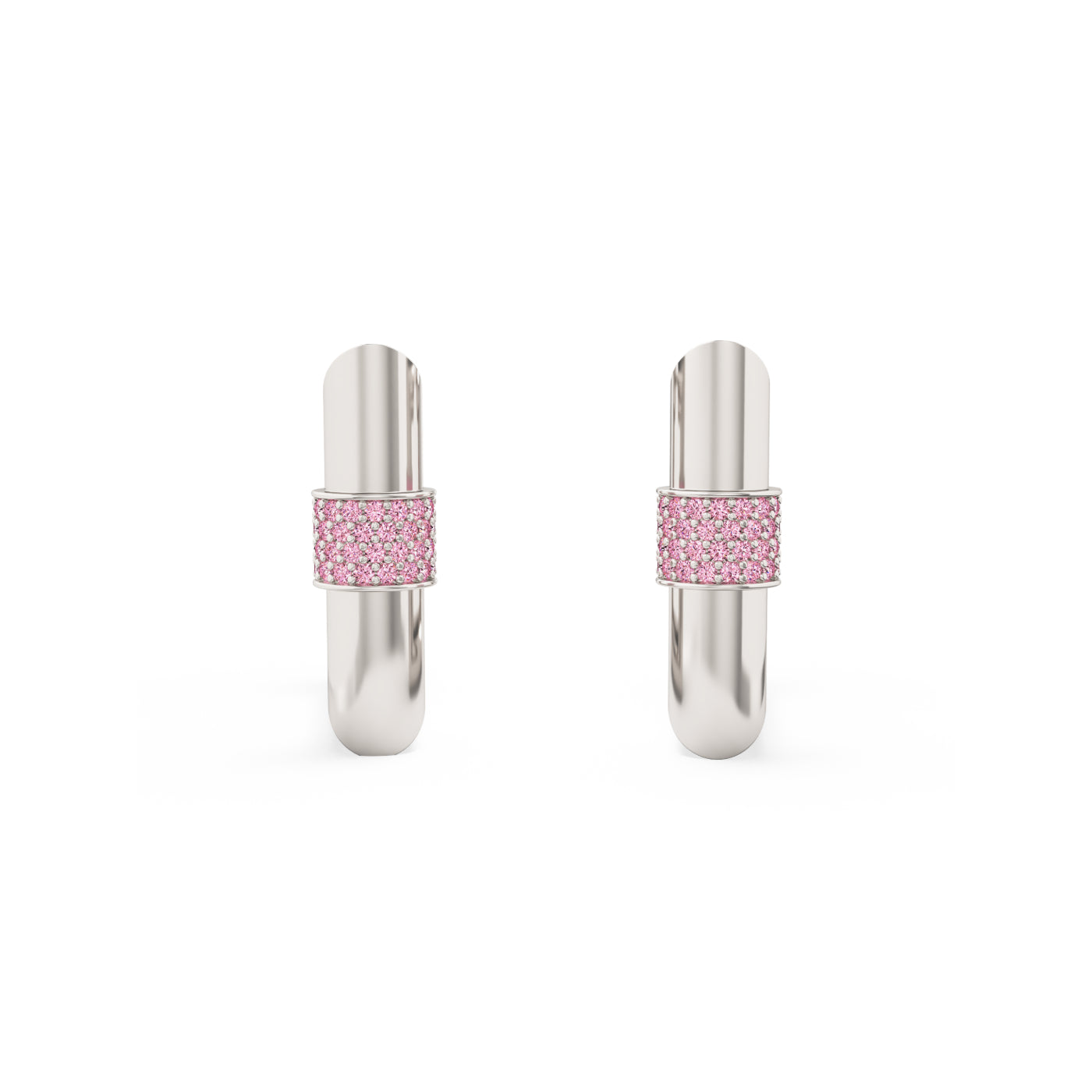 Blaze Square Hoop Earrings