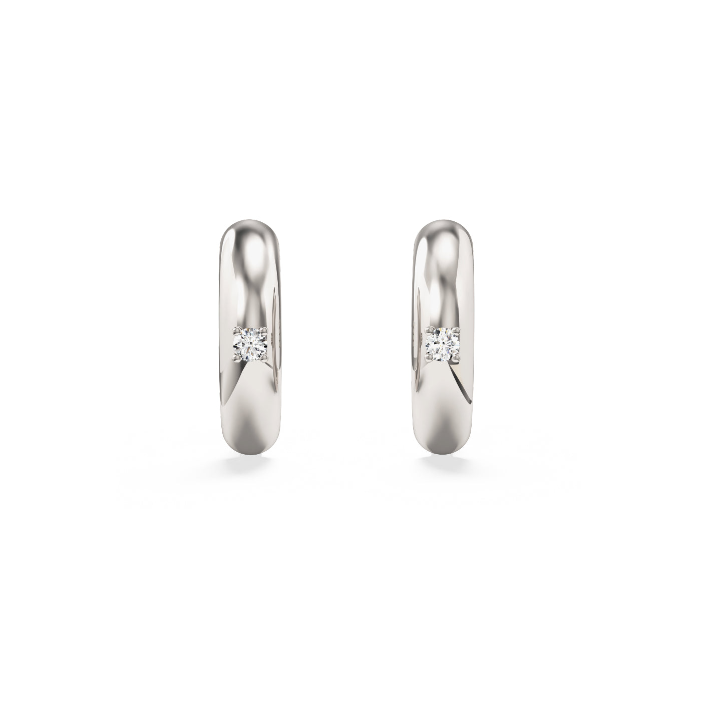 Powerplay Hoop Earrings