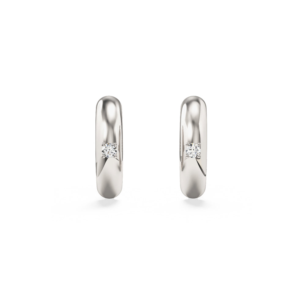 Powerplay Hoop Earrings