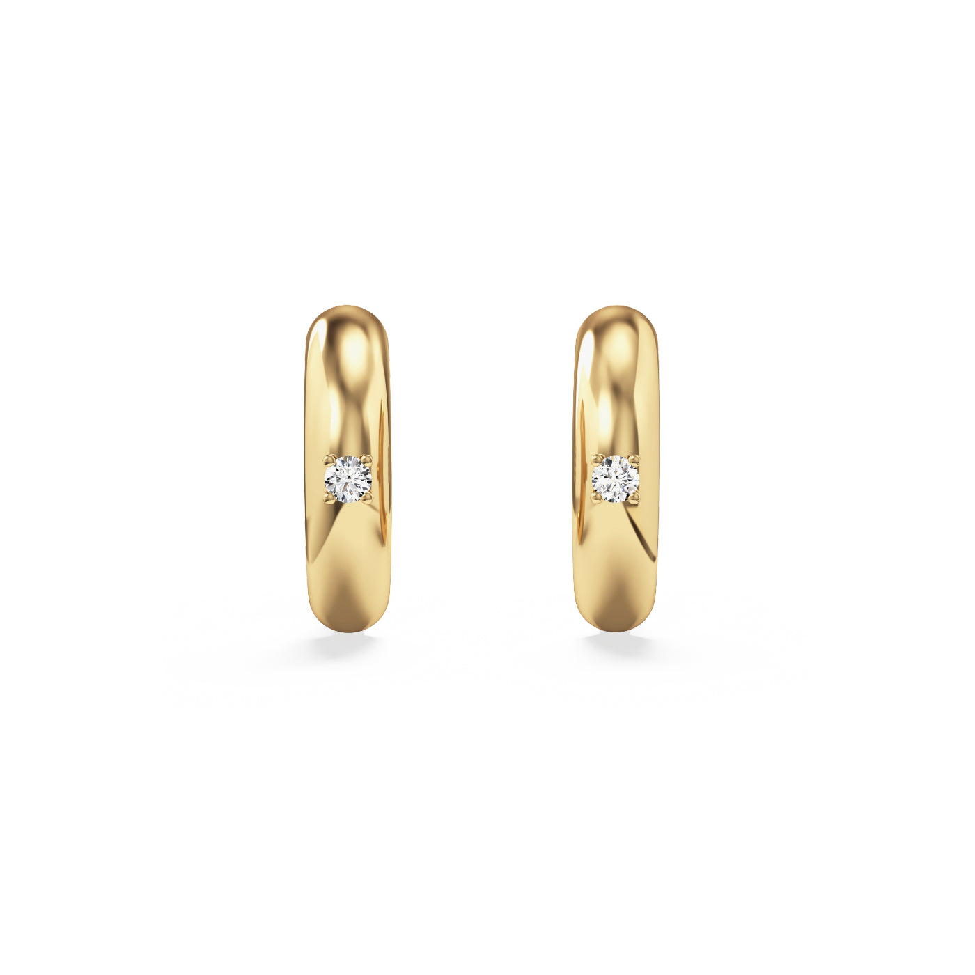 Powerplay Hoop Earrings