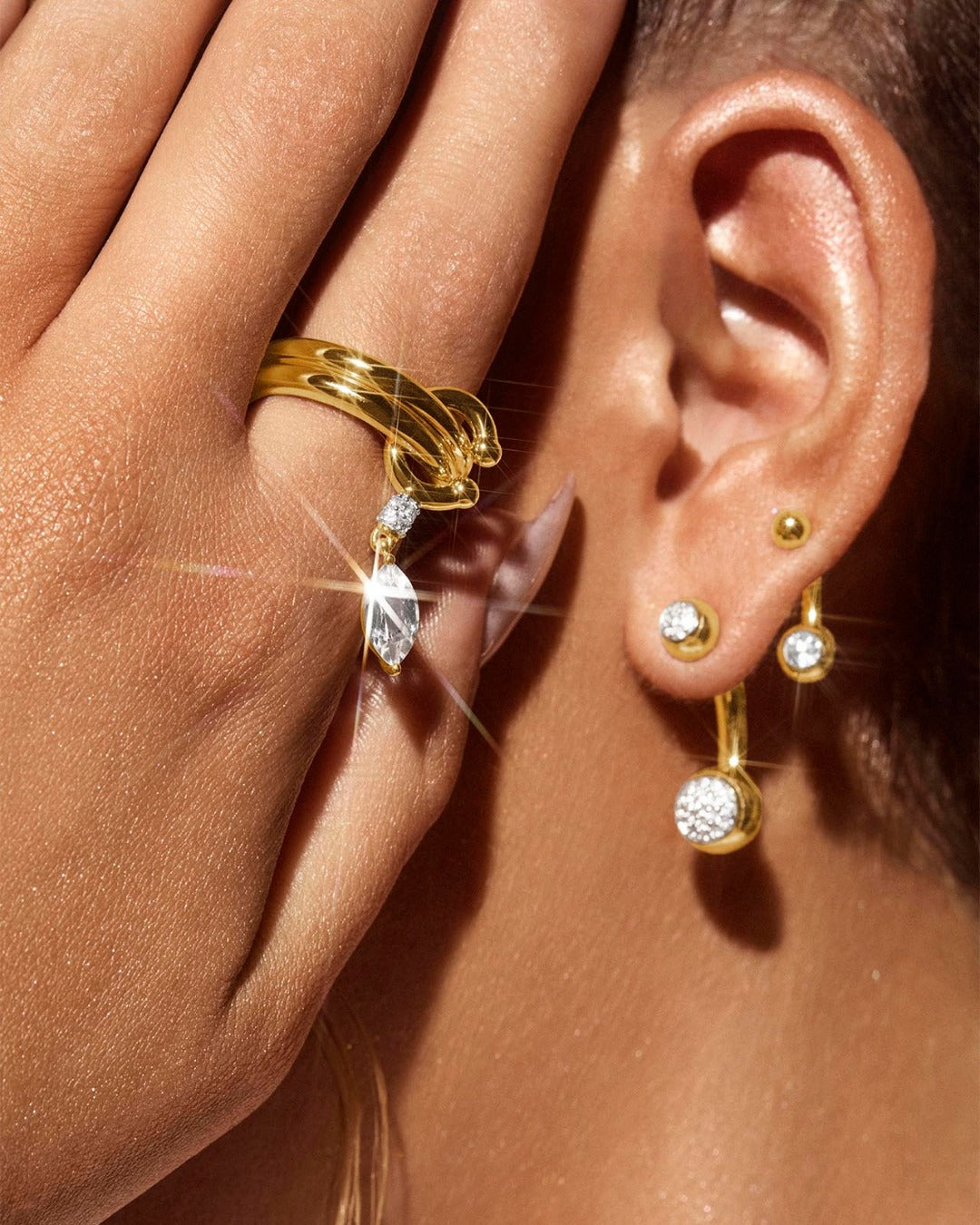 Belly Bar Earrings