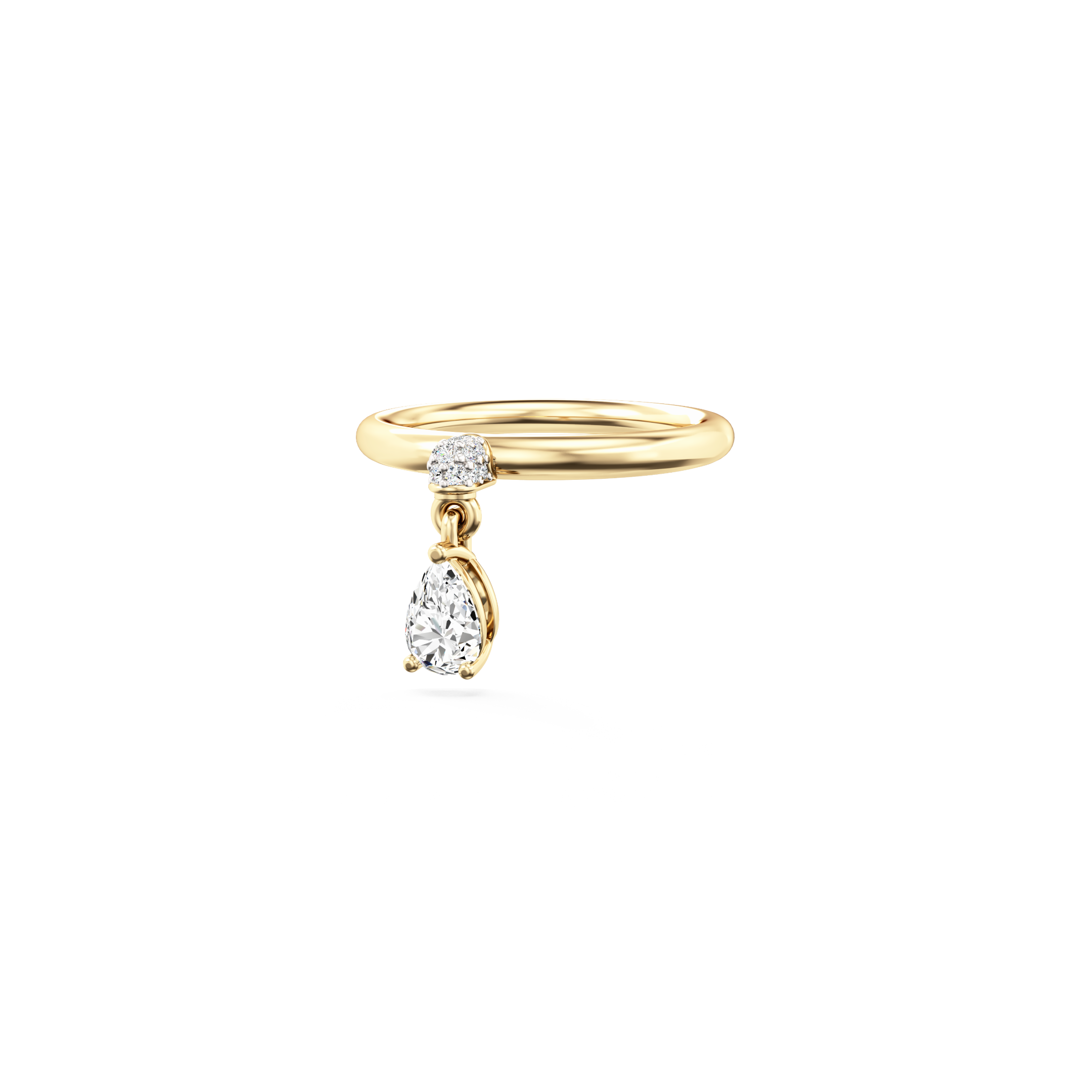 Pear Drop Ring