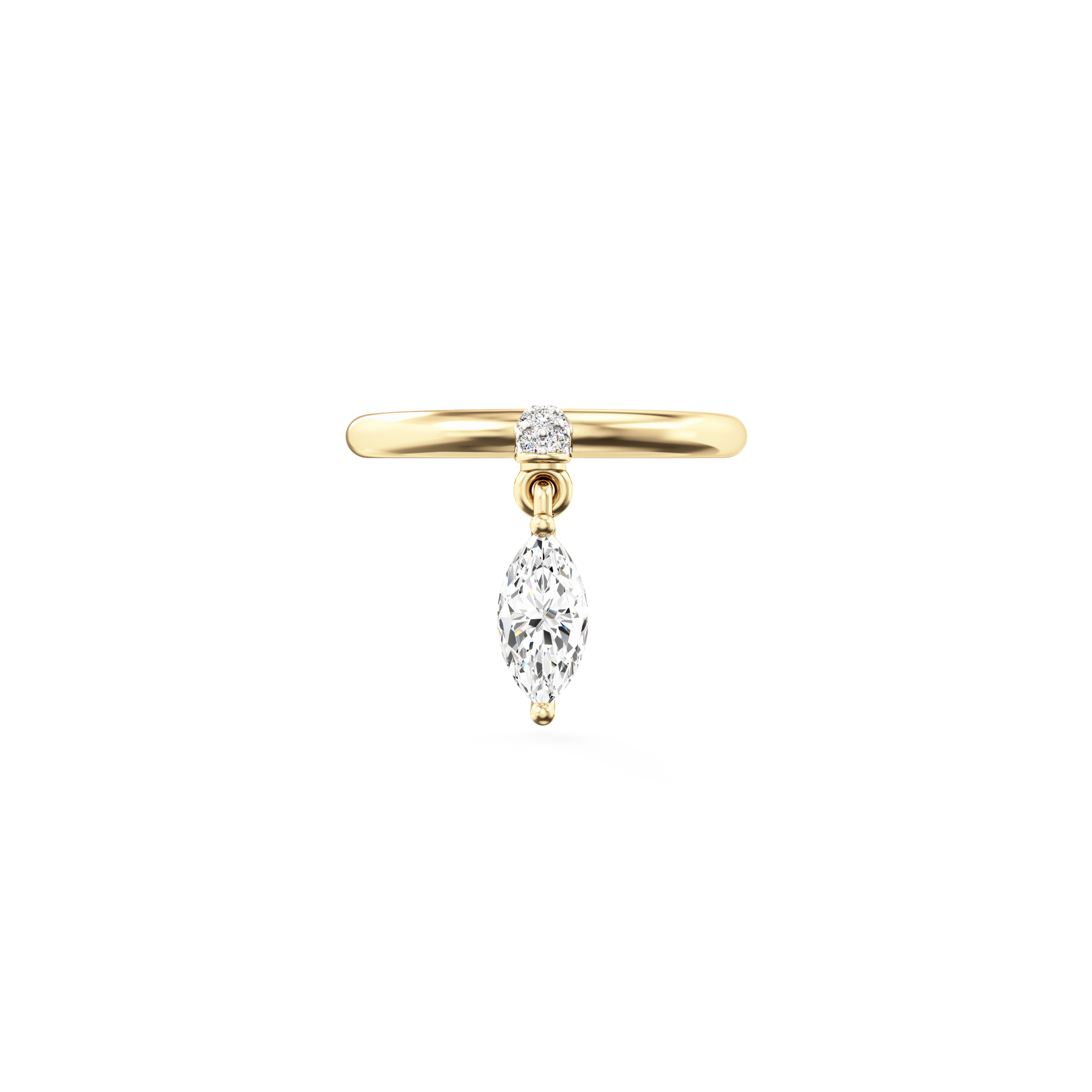 Marquise Drop Ring