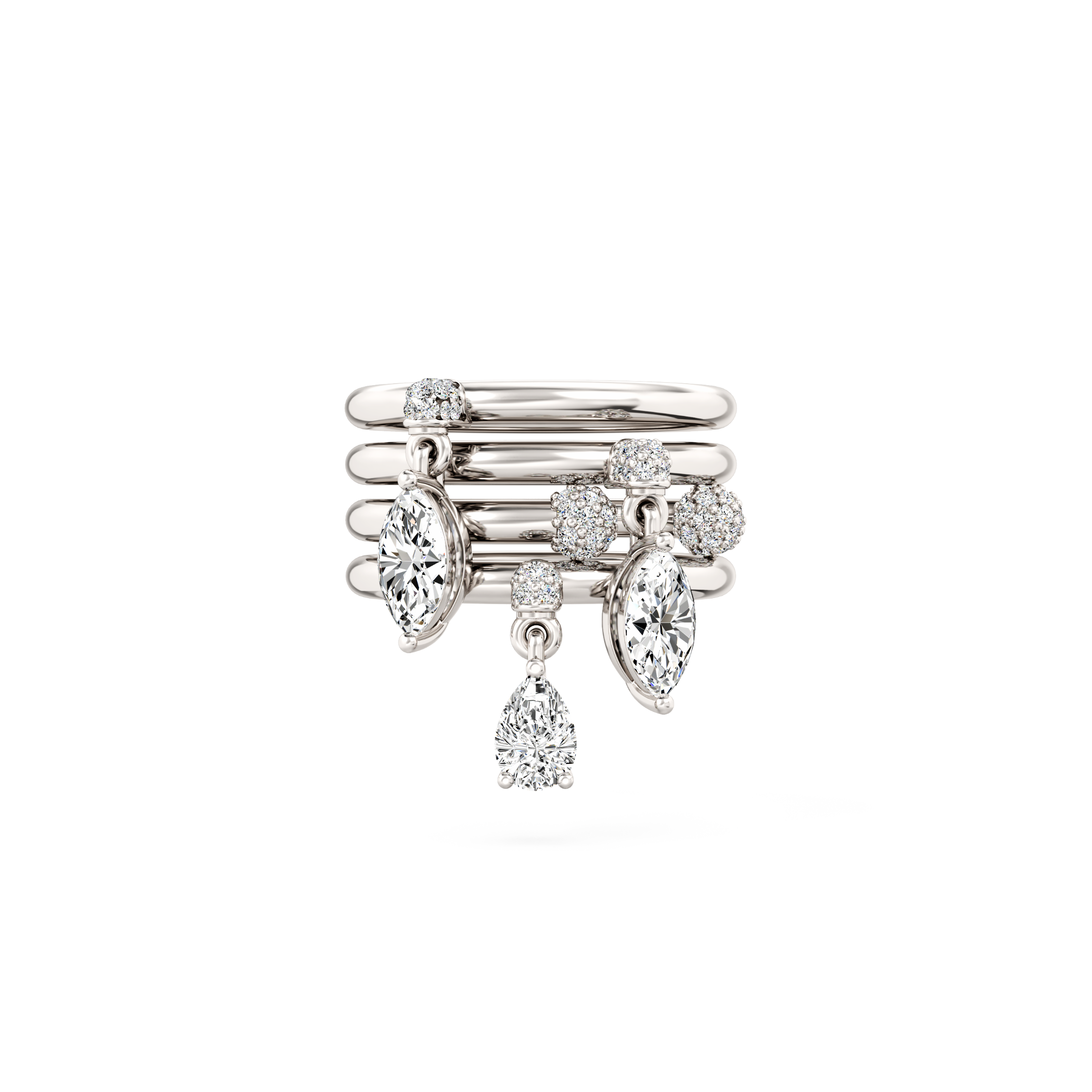 Marquise Drop Ring