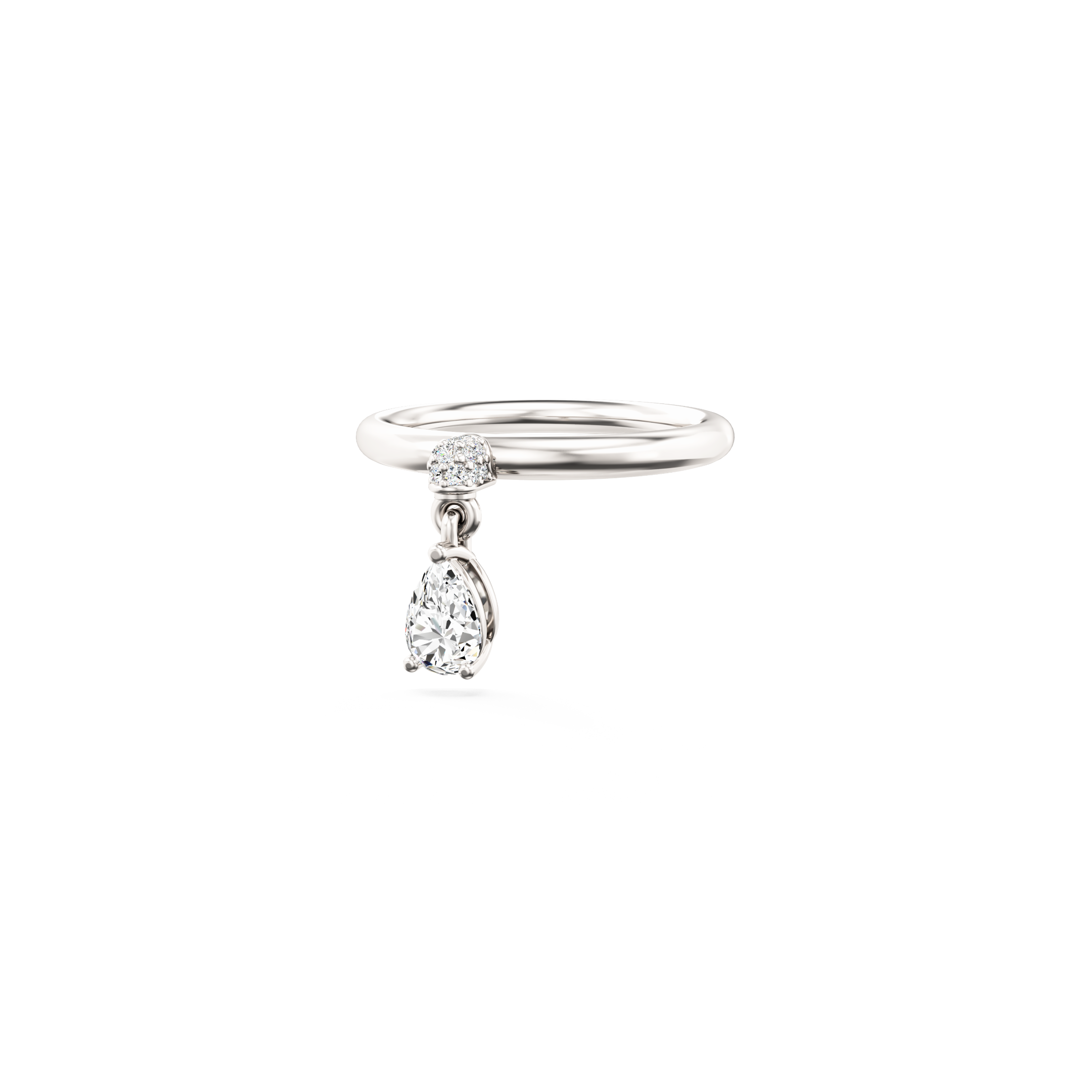 Pear Drop Ring