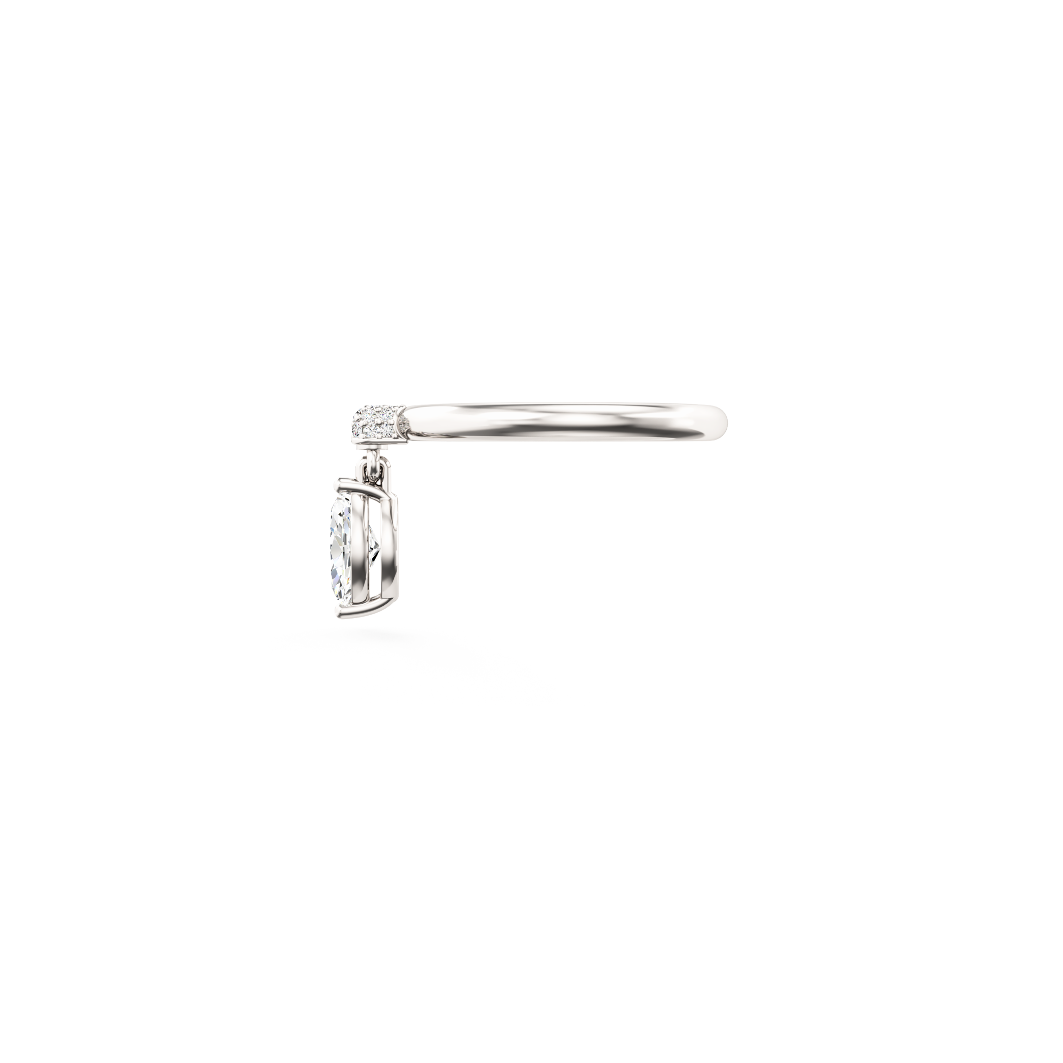 Marquise Drop Ring
