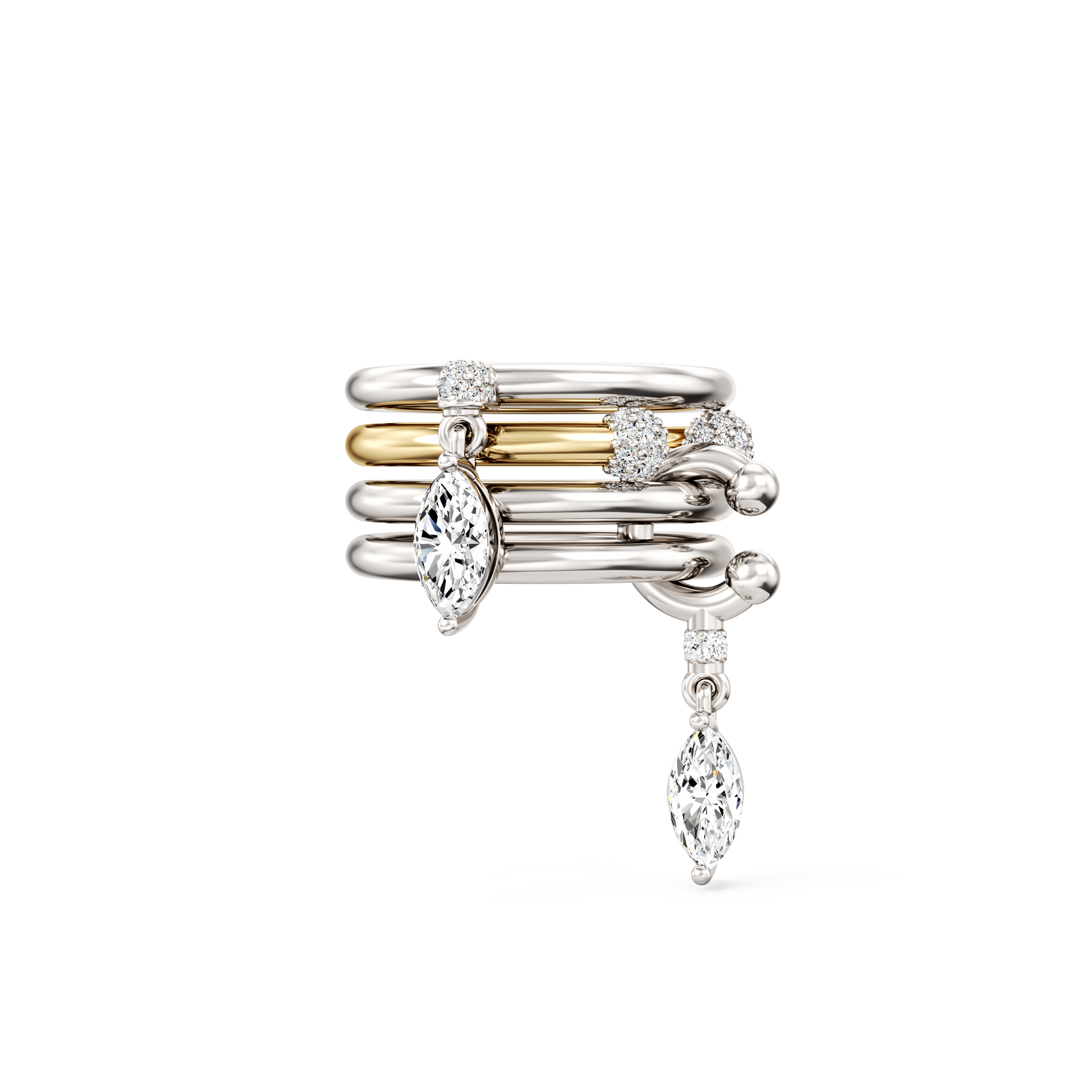 Marquise Drop Ring