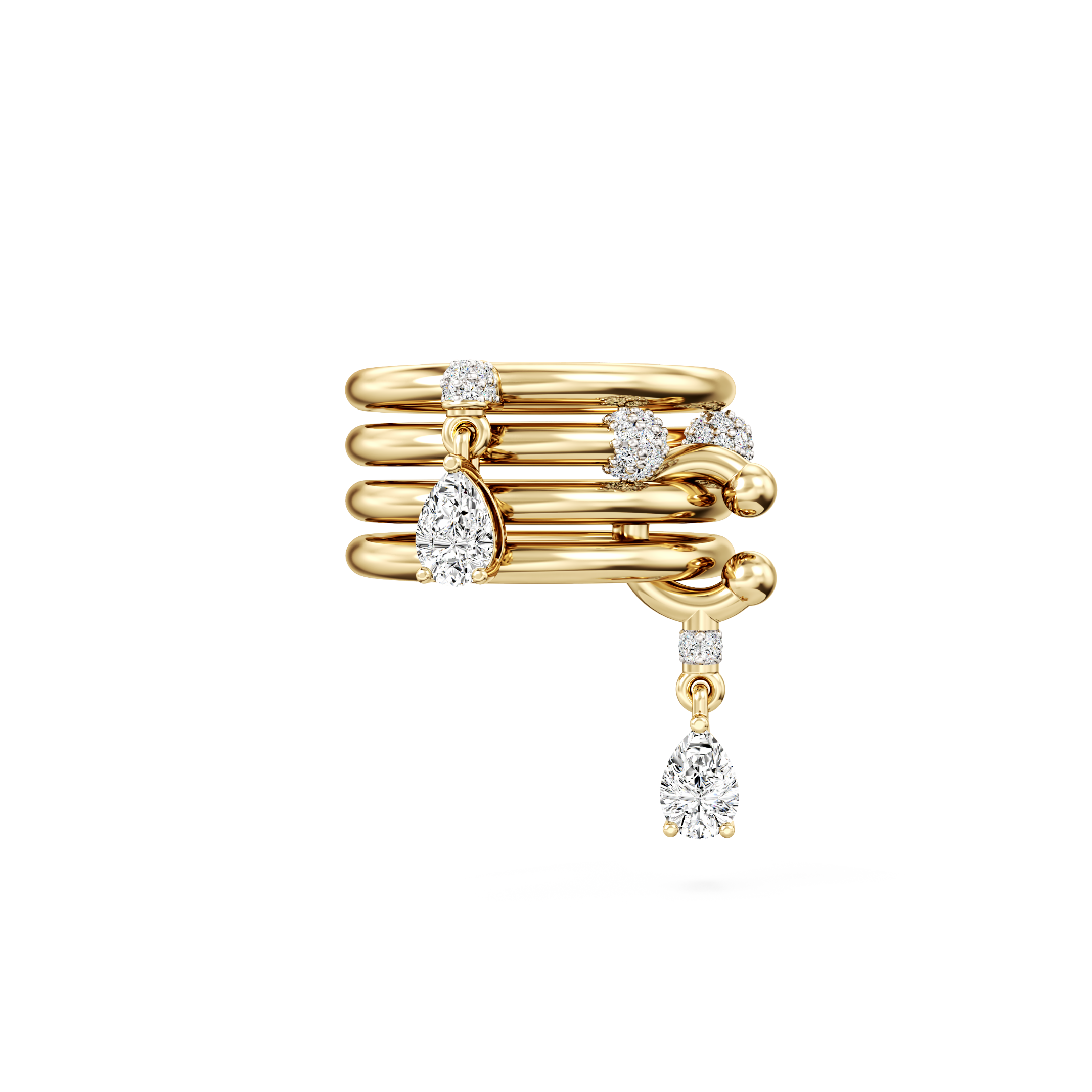Pear Drop Ring