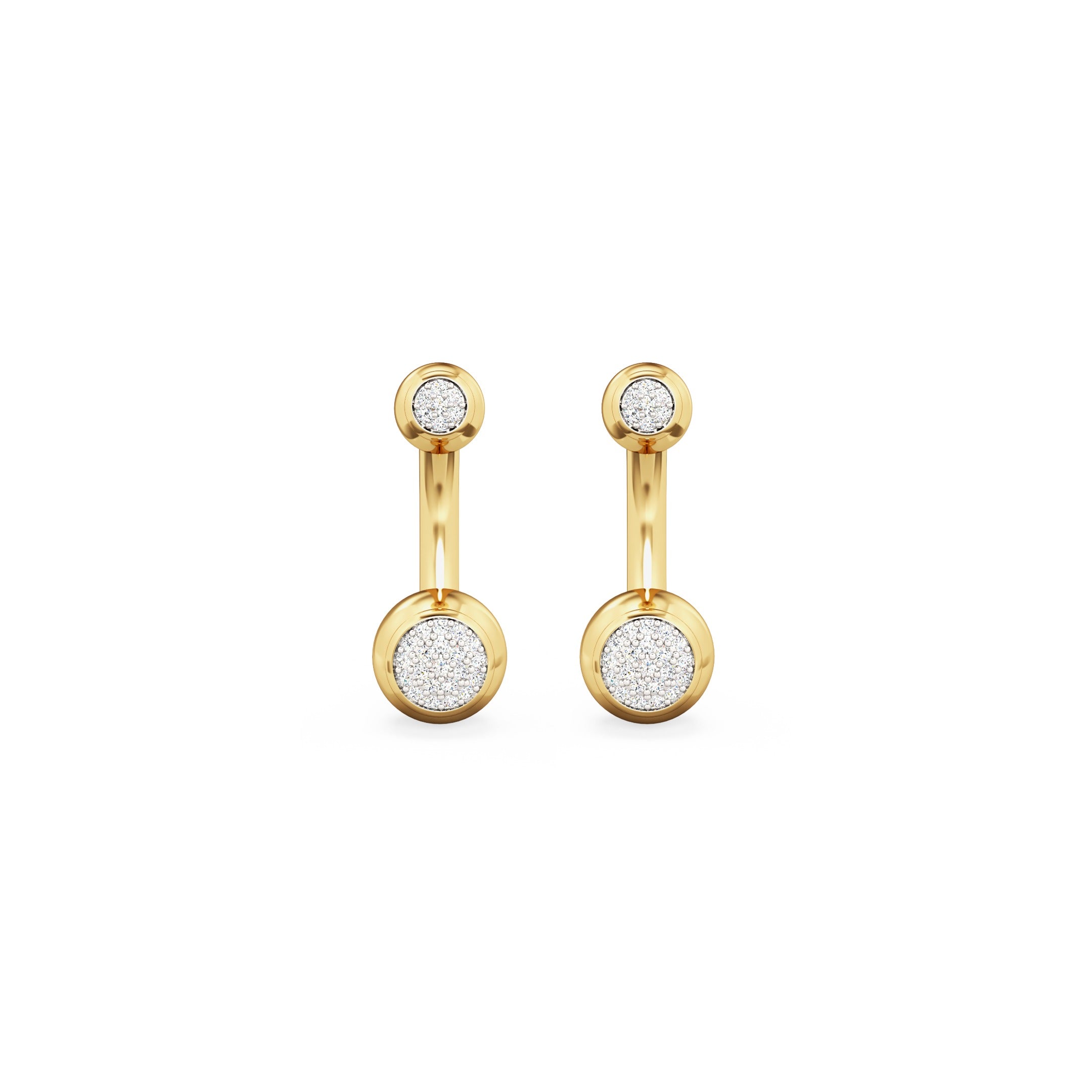 Belly Bar Earrings