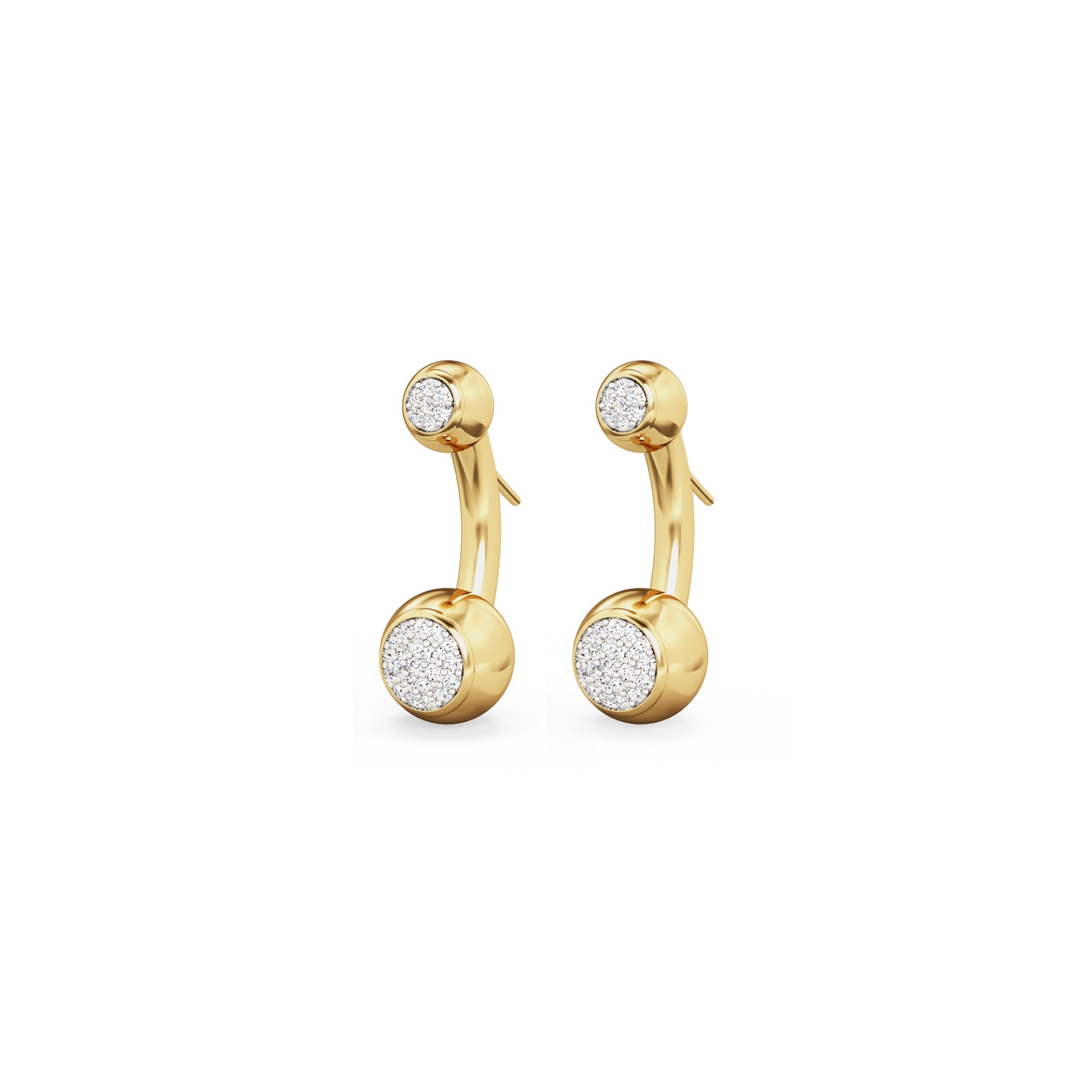 Belly Bar Earrings