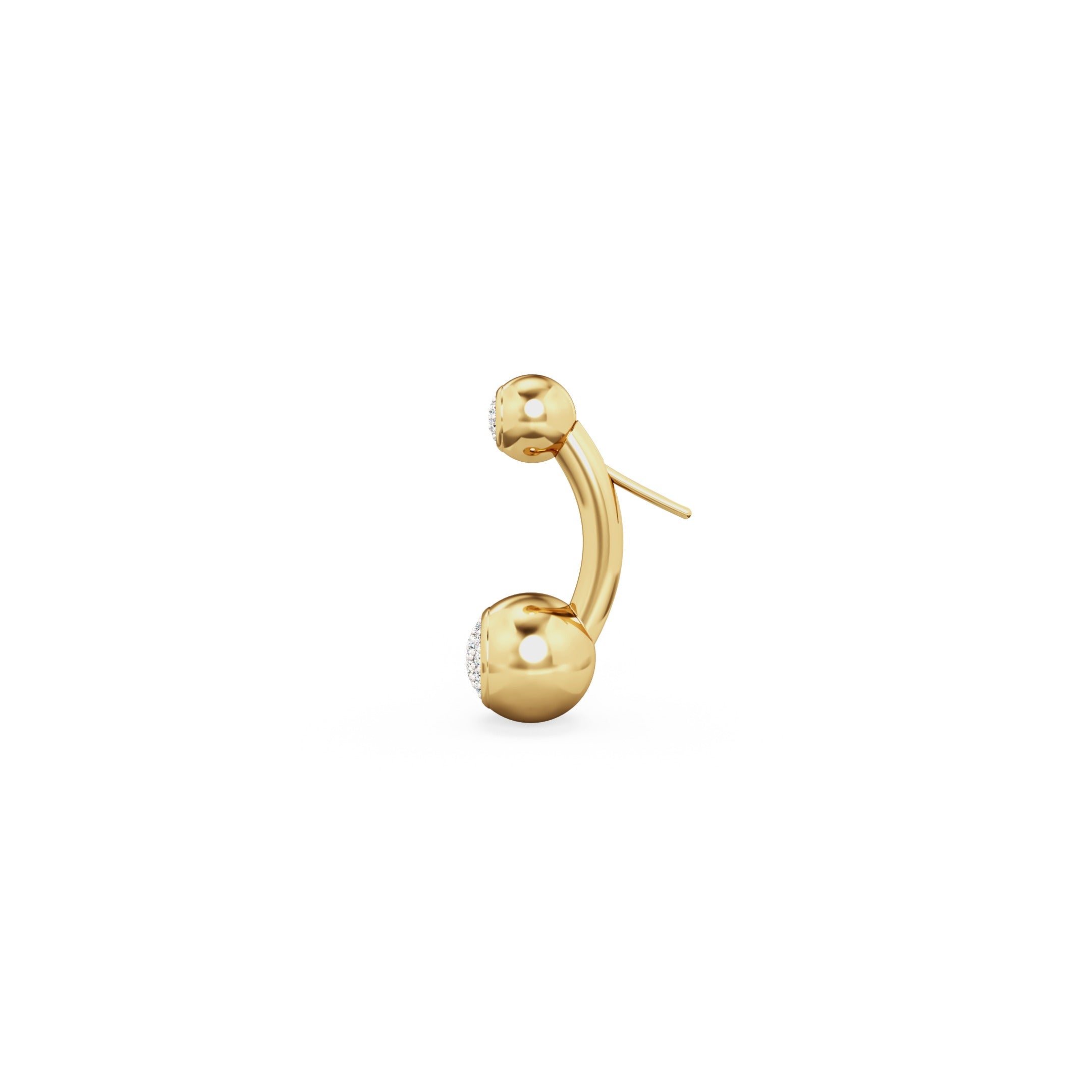 Belly Bar Earrings