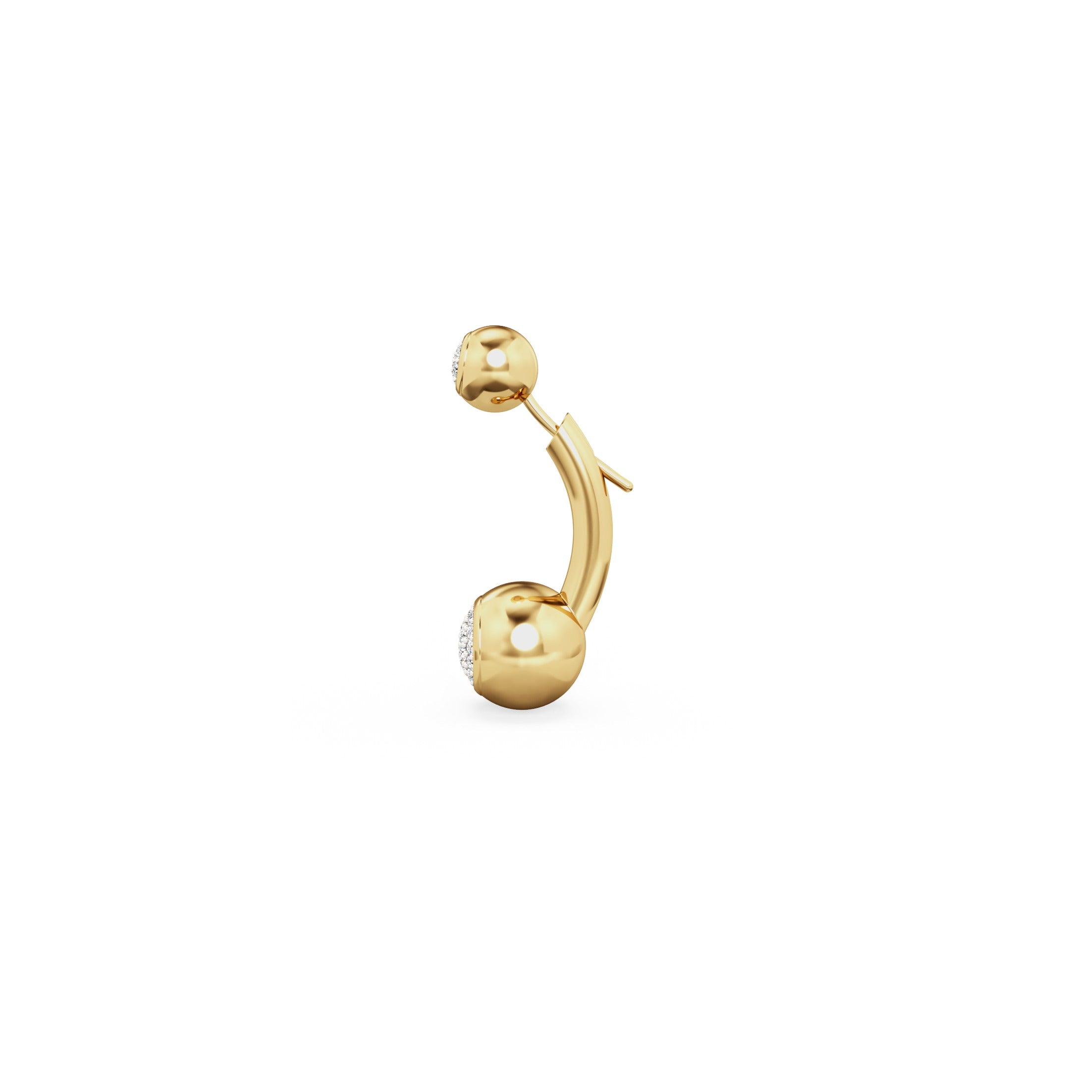 Belly Bar Earrings