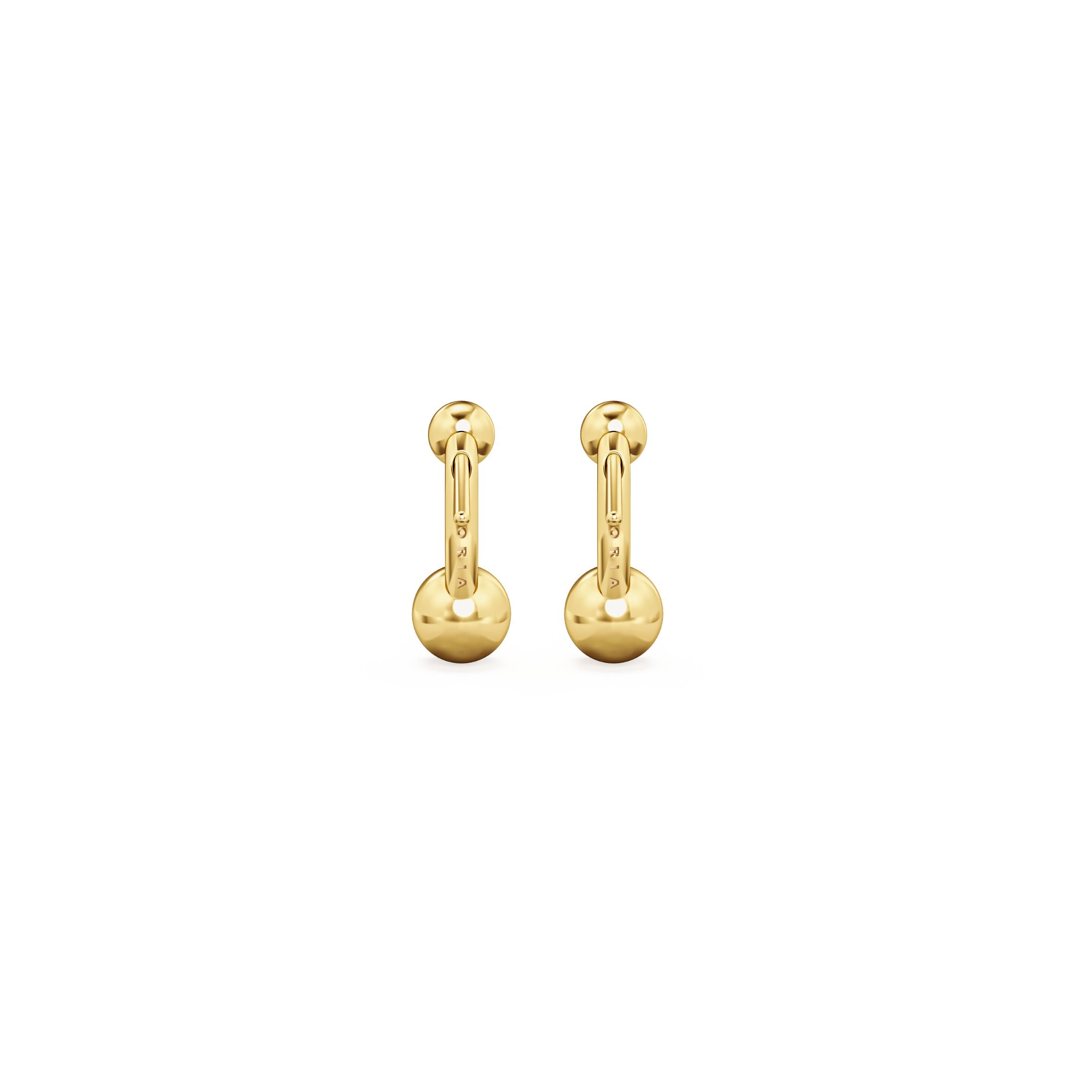 Mini Belly Bar Earrings